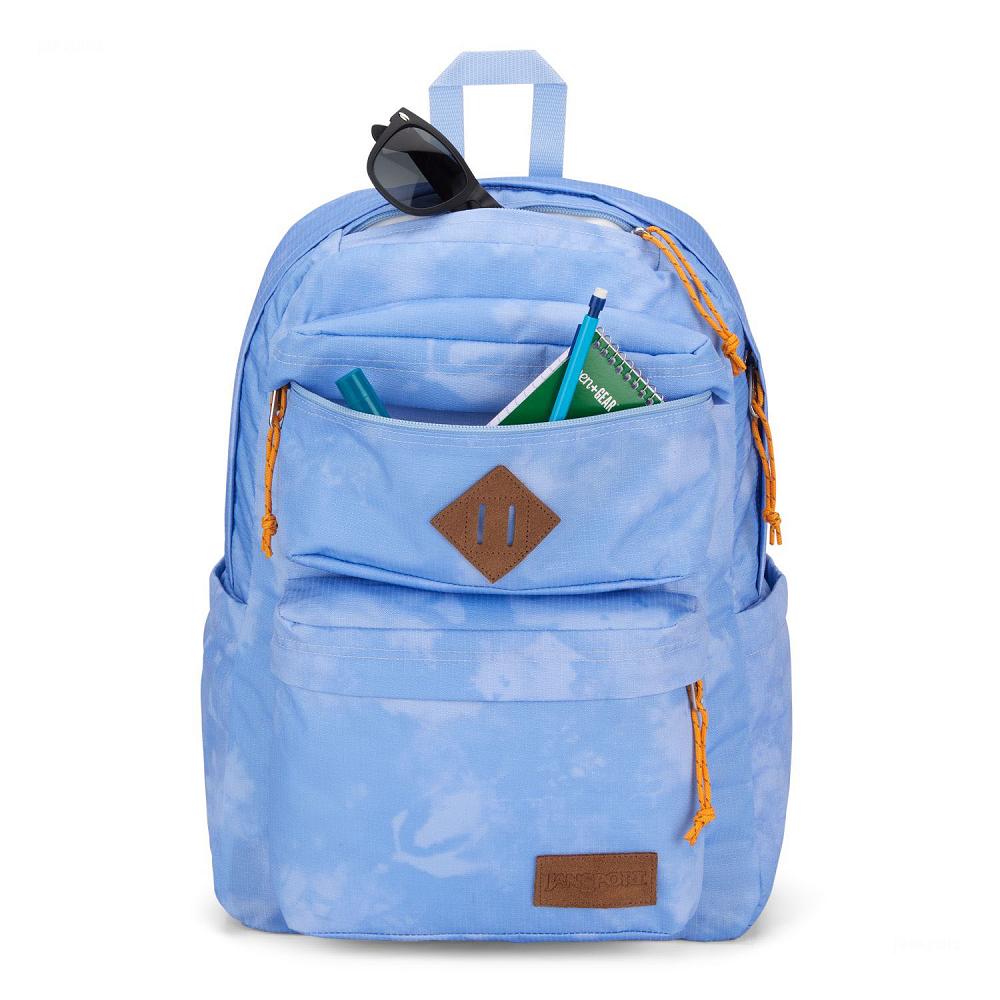 Sac à Dos Ordinateur JanSport Double Break Bleu | ZPL-29601618